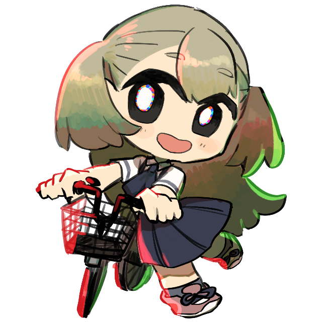 チャリのこと好きすぎ